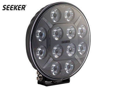 2x par LED-hjälparmaturer som passar för TA_SEEKER 9-36V 60W (12x5W) (5400Lm) LED-strålkastare, IP68, R112/R7/R10