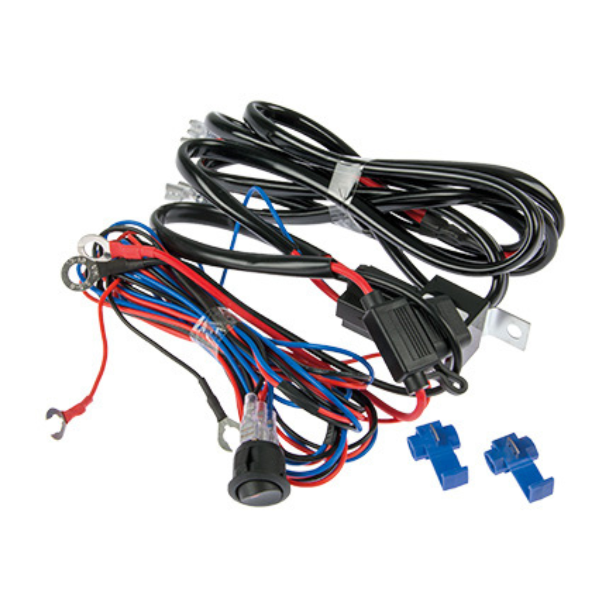 HD juhtmekomplekt 2 esilaternale. 12 V relee, 240 W max. 2,5 mm juhtmega.