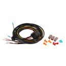 12 V trim lukturiem, Deutsch DT savienojums, 3x80W 3 x 2.5m barošanas vadi (1.5 mm²), slēdža vads 2 m, 5 spailes 12V 40A relejs