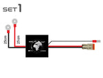 12/24 V, Deutsch DT2 kontaktühendus - kiireim viis lisamoodulite ühendamiseks, CAN-bussiga ühilduv, korrosioonikaitse. 12 V: 200 W, 24 V: 400 W