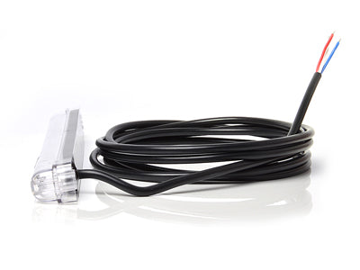 12-24V LED varselljus (höger, vänster), ECE, E, 10R, IP66/68, 237x20,5x22mm