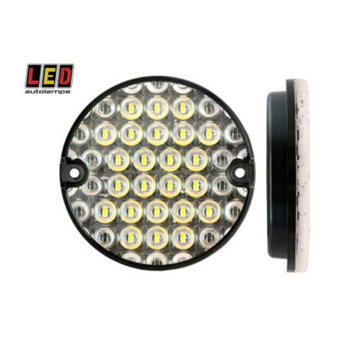 Лампа заднего хода LED 12-24V AUTOLAMPS, ECE, EMC, IP67, Ø95x18 мм