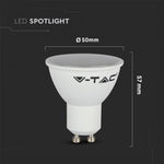 GU10 5W(400Lm) LED Bulb, V-TAC, warm white light 3000K