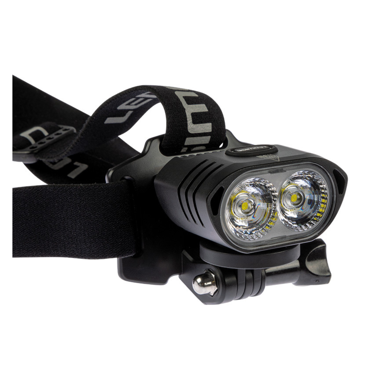 LED galvas lukturis, IPX6, 3200lm, gaismas diodes: 2x XHP50.2, akumulators: 7.2V 5200mAh ar USB-C uzlādi, dubults reflektors, darba temperatūra -28°C ... +102°C