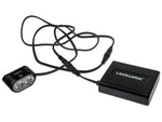 LED galvas lukturis, IPX6, 3200lm, gaismas diodes: 2x XHP50.2, akumulators: 7.2V 5200mAh ar USB-C uzlādi, dubults reflektors, darba temperatūra -28°C ... +102°C