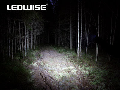 LEDWISE SP ECOKIT 6W XPG3 LED profesionāli lukturi 2 gab, 600Lm, komplektā: metāla stiprinājums, USB magnētiskās uzlādes kabeļi un galvas saite