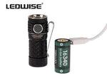 LEDWISE ROGUE LED profesionāls lukturis, darba laiks līdz 70 min