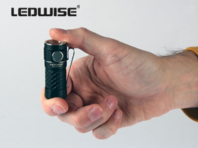 LEDWISE ROGUE LED professionaalne taskulamp, tööaeg kuni 70 min.
