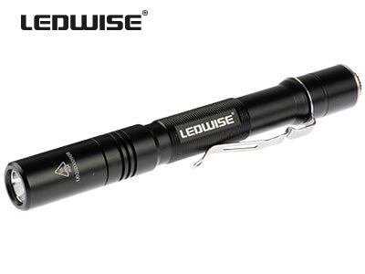 LEDWISE flashlight with 1 CREE XP-G2 LED, 2xAAA (not included)