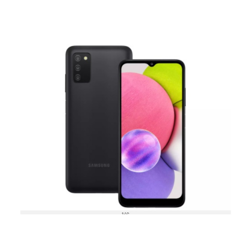Samsung A03s, Android 11.0 , ЖК-экран PLS, 6.5'' (16.5 см), 3/32 ГБ, процессор Mediatek MT6765 Helio, 5 Мпикс, 1080p@30fps, Wi-Fi 802.11 b/g/n, тройная камера 13 + 2 + 2 Мпикс