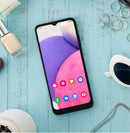 Samsung A03s, Android 11.0 , ЖК-экран PLS, 6.5'' (16.5 см), 3/32 ГБ, процессор Mediatek MT6765 Helio, 5 Мпикс, 1080p@30fps, Wi-Fi 802.11 b/g/n, тройная камера 13 + 2 + 2 Мпикс