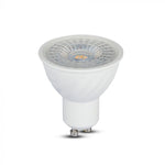 GU10 6.5W(480Lm) LED Spuldze V-TAC SAMSUNG PRO, garantija 5 gadi, auksti balta gaisma 6400K