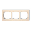 Universal 3-sits plastram DECO, beige