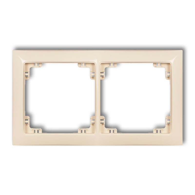 Universāls 2-vietīgs plastmasas rāmis DECO Soft