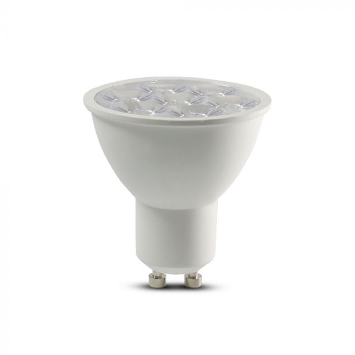 GU10 6W(500Lm) LED Spuldze, SMD, V-TAC SAMSUNG, garantija 5 gadi, IP20, A++, neitrāli balta gaisma 4000K