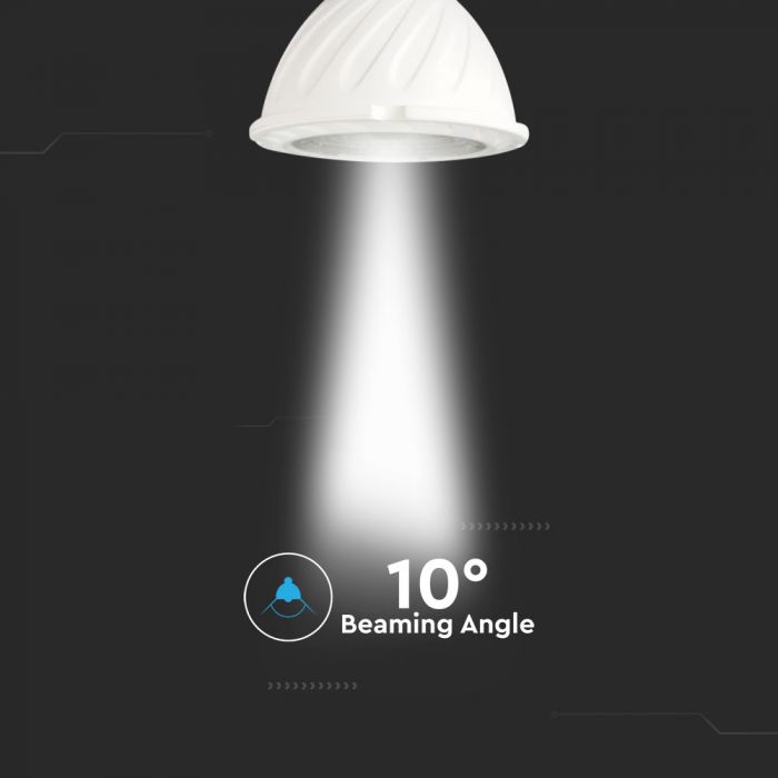 GU10 6W(500Lm) LED Spuldze, SMD, V-TAC SAMSUNG, garantija 5 gadi, IP20, neitrāli balta gaisma 4000K