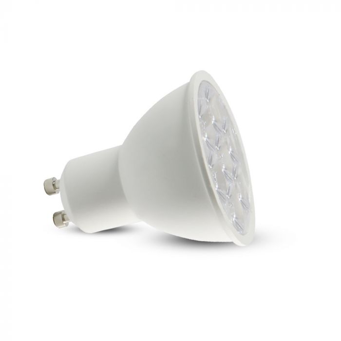 GU10 6W(500Lm) LED Spuldze, SMD, V-TAC SAMSUNG, garantija 5 gadi, IP20, neitrāli balta gaisma 4000K
