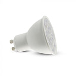 GU10 6W (500Lm) LED-lampa, SMD, V-TAC SAMSUNG, 5 års garanti, IP20, 6400K kallvitt ljus