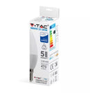 E14 5.5W(470Lm) LED-lambi, V-TAC SAMSUNG, IP20, 5 aastat garantiid, dimmerdatav, soe valge valgus 3000K