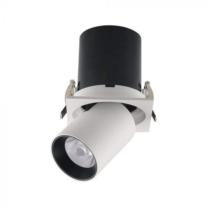 18W(1450Lm) LED iebūvējams reflektora tipa gaismeklis, V-TAC SAMSUNG, IP20, garantija 5 gadi, neitrāli balta gaisma 4000K