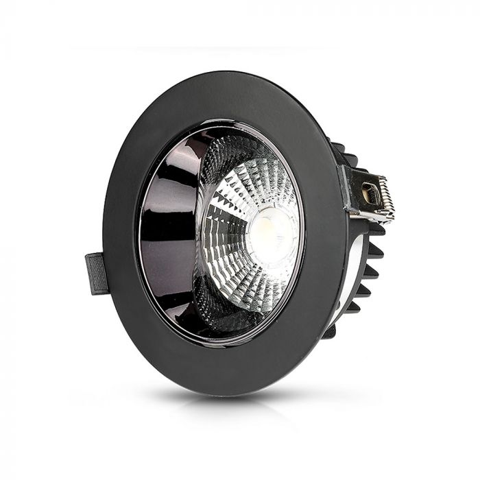 30W(2400Lm) LED COB iebūvējams reflektora tipa gaismeklis, V-TAC SAMSUNG, IP20, garantija 5 gadi, silti balta gaisma 3000K
