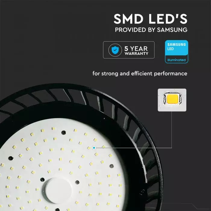 SAMPLE SALE_100W(12000Lm) LED warehouse lantern, V-TAC SAMSUNG, IP65, IK07, warranty 5 years, neutral white light 4000K