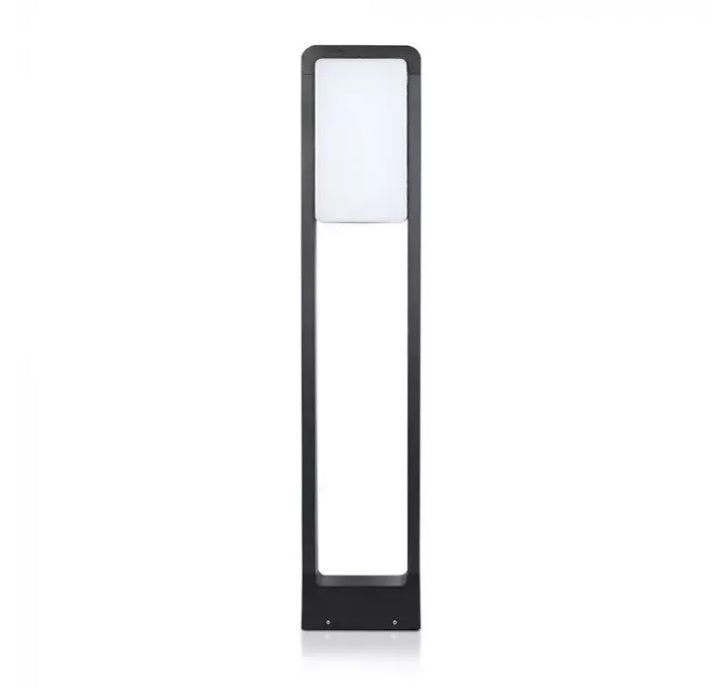 10W(650Lm) V-TAC SAMSUNG dārza gaismeklis, 144LED, IP65, melna, auksti balta gaisma 6400K