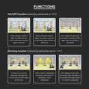 V-TAC motion sensor for warehouse lantern, IP65, 360°, warranty 5 years, black, V-TAC