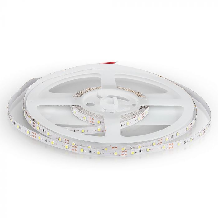 Cena par 1m_3.6W(260Lm) LED Lente, 60 diodes SMD3528, ūdensnedroša IP20, V-TAC, ZILA gaisma
