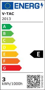 Cena par 1m_3.6W(260Lm) 0.3A/m LED Lente, ūdensnedroša IP20, V-TAC, ZILA gaisma
