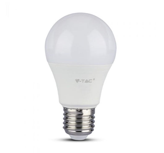 E27 11W(1055Lm) LED-lambi, A60, IP20, dimmerdatav, V-TAC, jaheda valge 6400K