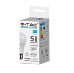 E27 11W(1055Lm) LED-lambi, A60, IP20, dimmerdatav, V-TAC, jaheda valge 6400K