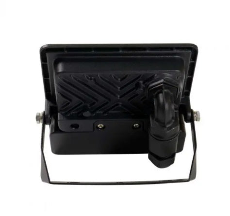 10W(735Lm) LED-strålkastare med PIR-sensor, V-TAC SAMSUNG, 5 års garanti, IP65, svart, varmvitt ljus 3000K