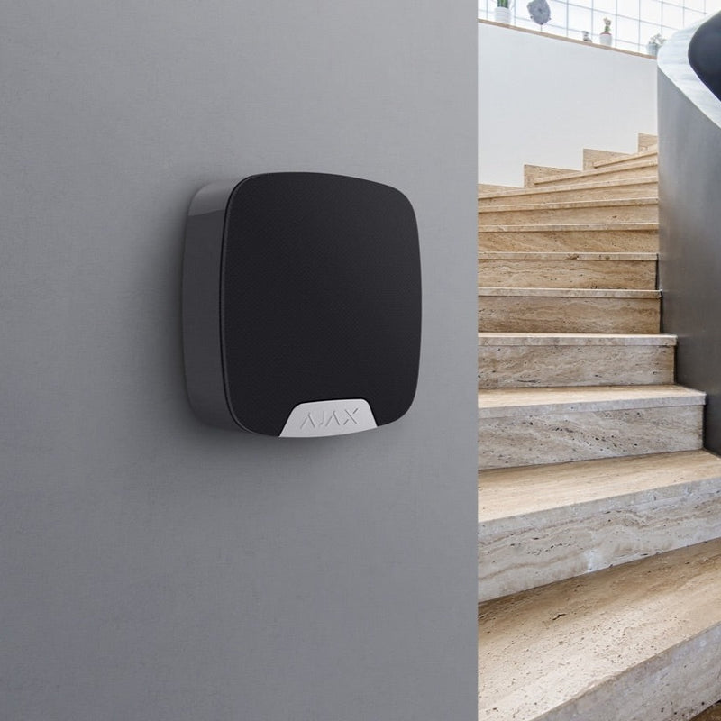 AJAX Wireless Security Indoor Siren HomeSiren Black