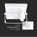 10W(735Lm) LED Prožektors ar PIR sensoru, V-TAC SAMSUNG, garantija 5 gadi, IP65, balts, auksti balta gaisma 6500K