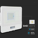 20W (1510Lm) LED-valgusti PIR-anduriga, V-TAC SAMSUNG, 5-aastane garantii, IP65, valge, külmvalge valgus 6500K