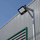 50W(4000Lm) LED Spotlight with PIR sensor, V-TAC SAMSUNG, warranty 5 years, IP65, black, 1m cable, cold white light 6500K