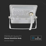 10W(735Lm) LED Spotlight V-TAC SAMSUNG with PIR sensor, warranty 5 years, IP65, white, neutral white light 4000K