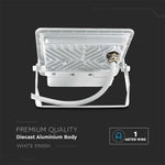 20W (1510Lm) LED-valgusti PIR-anduriga, V-TAC SAMSUNG, IP65, 5-aastane garantii, valge, 1m kaabel, soe valge valgus 3000K