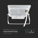 30W(2340Lm) LED-strålkastare V-TAC SAMSUNG med PIR-sensor, 5 års garanti, IP65, vitt, neutralvitt ljus 4000K