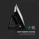 50W(4000Lm) светодиодный прожектор V-TAC, IP65, гарантия 5 лет, черный корпус, холодный белый 6500K