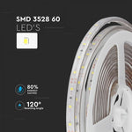 Hind 5m_3.6W/m(400Lm/m) 0.3A/m 60 LED SMD3528 lint, veekindel IP65, V-TAC, SININE valgus