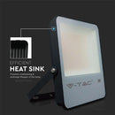 50W(6850Lm) LED Spotlight V-TAC SAMSUNG, IP65, warranty 5 years, black, cold white light 6500K