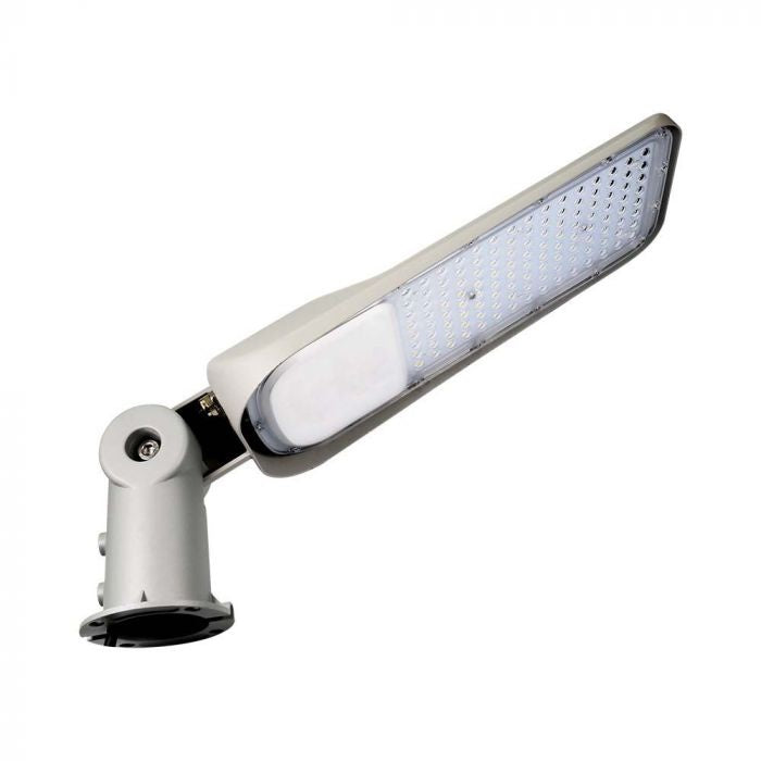 30W(3000Lm) LED street lamp with light sensor, V-TAC SAMSUNG, IP65, warranty 5 years, gray, neutral white light 4000K