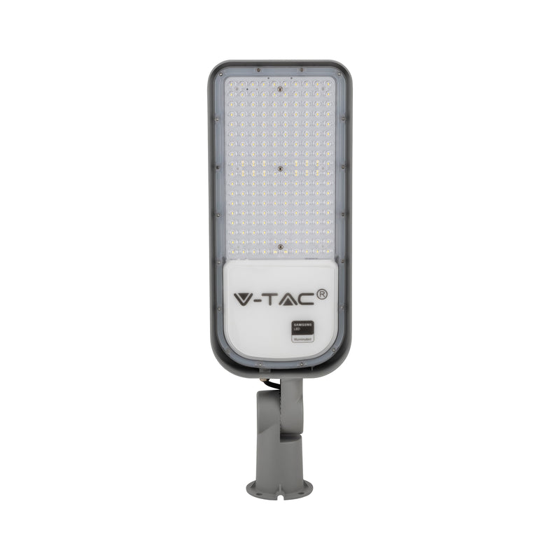 Уличный светодиодный фонарь 150W(120Lm/W) с датчиком освещенности, IP65, V-TAC SAMSUNG, холодный белый свет 6500K