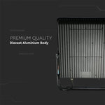 30W(4720Lm) LED-strålkastare V-TAC SAMSUNG, IP65, 5 års garanti, svart med grått glas, kallvit 6400K