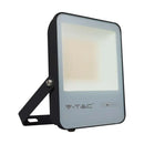 50W(7870Lm) LED Spotlight V-TAC SAMSUNG, IP65, warranty 5 years, black body with gray glass, cold white light 6400K