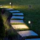 2x1.2W 12V LED solar luminaire, V-TAC, black, IP65, warm white light 3000K