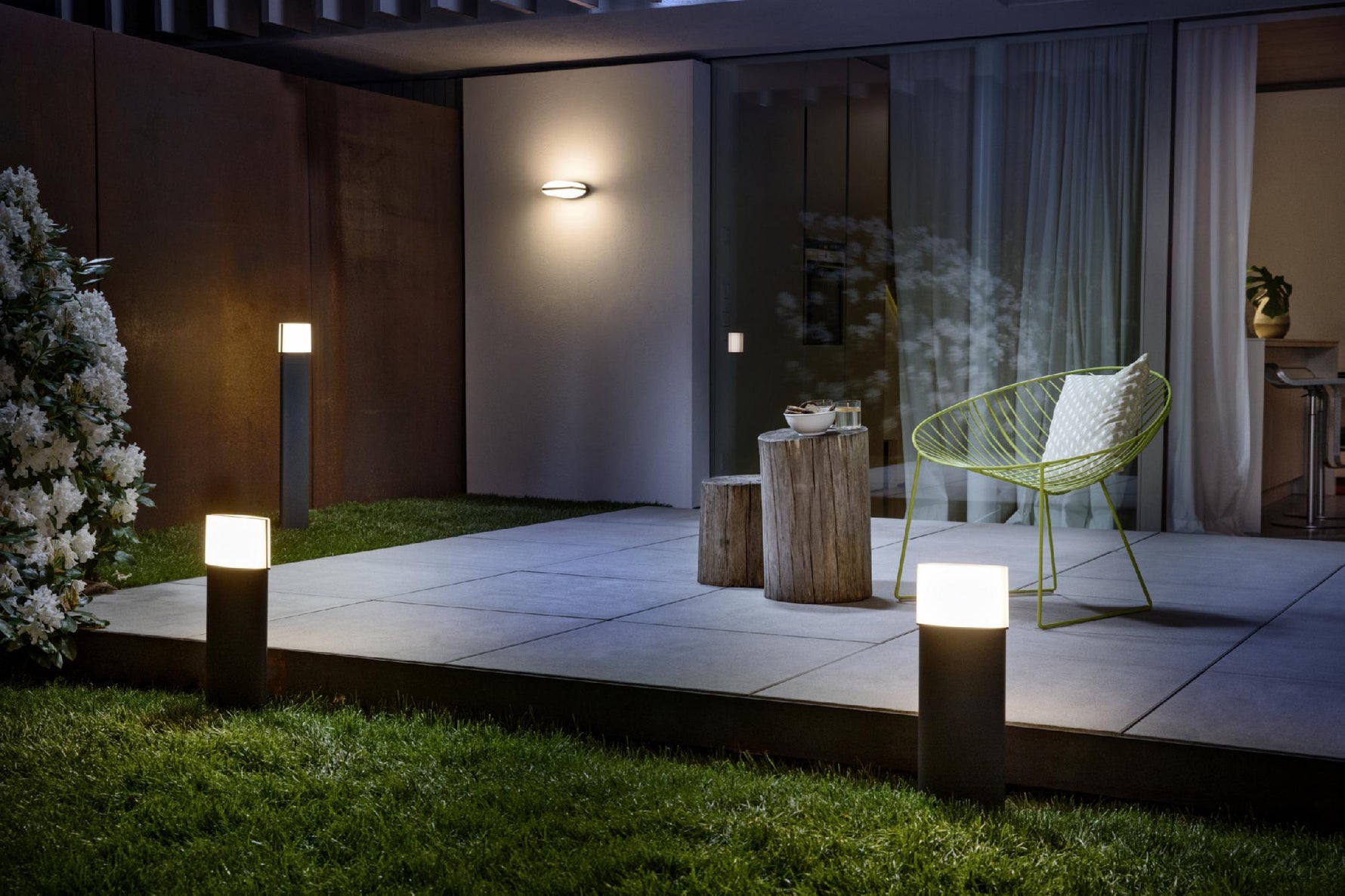 12.5W(890Lm) LEDVANCE LED Fasādes gaismeklis, 50 cm, IP44, pelēks, garantija 5 gadi, silti balta gaisma 3000K