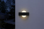PARAUGA IZPĀRDOŠANA_10.5W(400Lm) LEDVANCE LED Fasādes gaismeklis, IP44, pelēks, garantija 5 gadi, silti balta gaisma 3000K